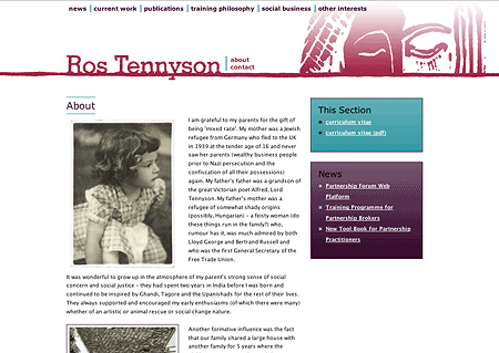 Screenshot of rostennyson.info